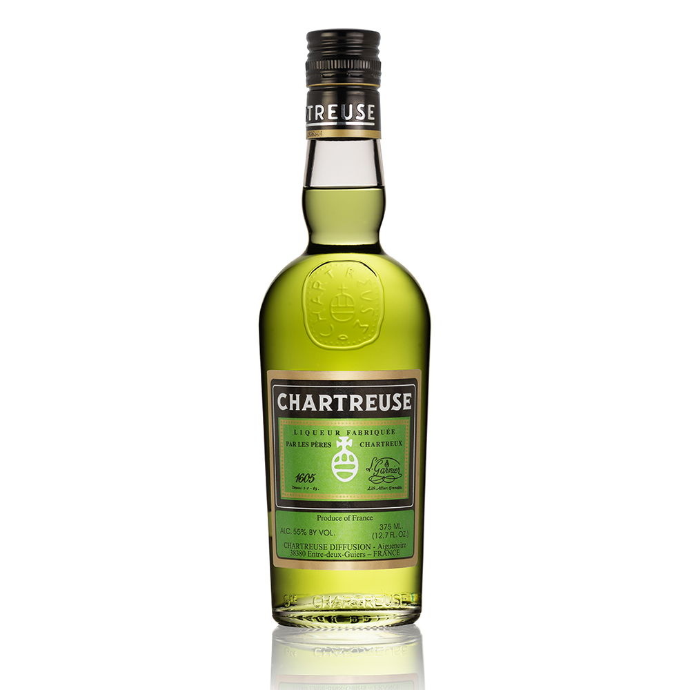 Chartreuse Green Bottle